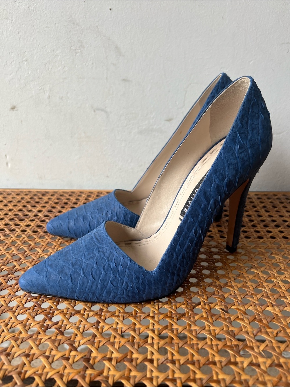 Alice + Olivia Dina Suede Stiletto Heels